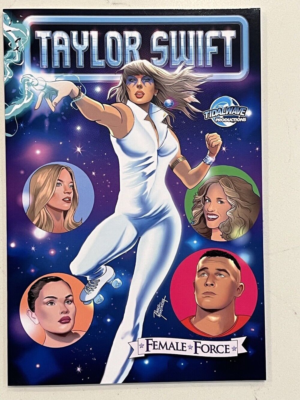 Female Force Taylor Swift Comic Book SWIFTIES DAZZLER Homage Variant
